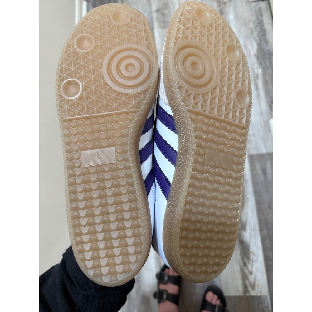Adidas Samba Messi White Purple Men Sneakers IH8161‎ Size 11.5 NEW - Picture 6 of 6